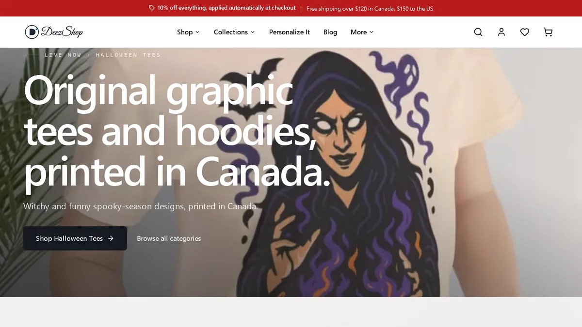 DeezShop: A Headless Shopify Store Example Built on Next.js